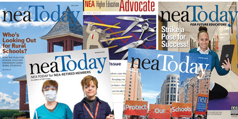 NEA Blog Teaser Magazine Covers