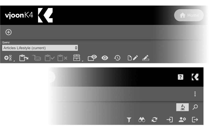 Redesigned Button Bar
